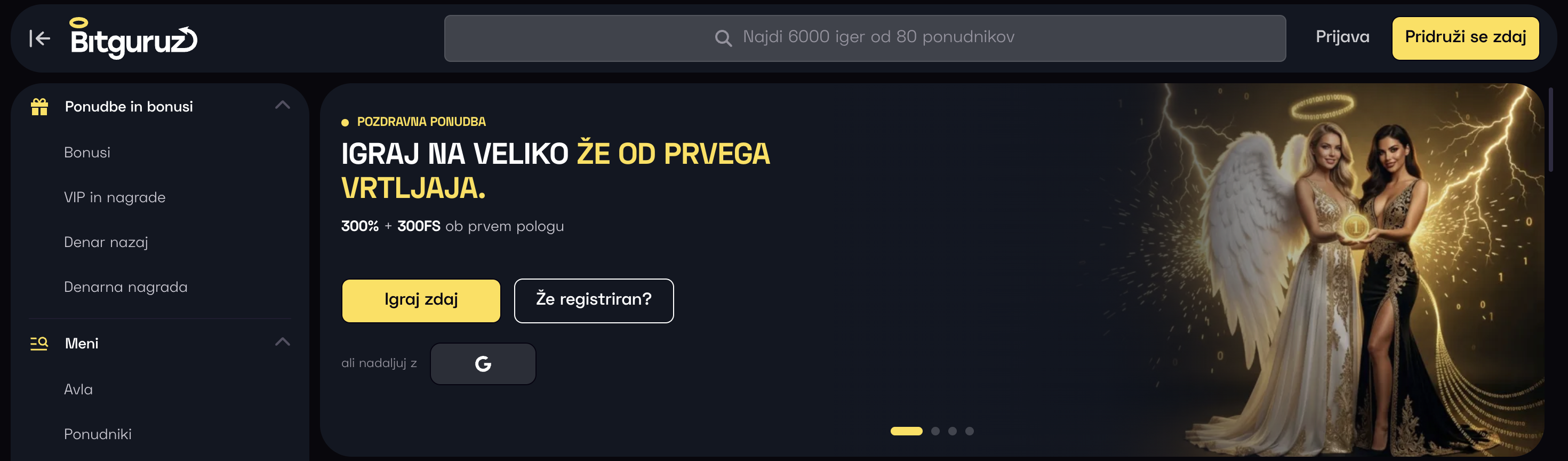 Bitguruz Casino – zahraničné online casino s bonusom a free spinmi