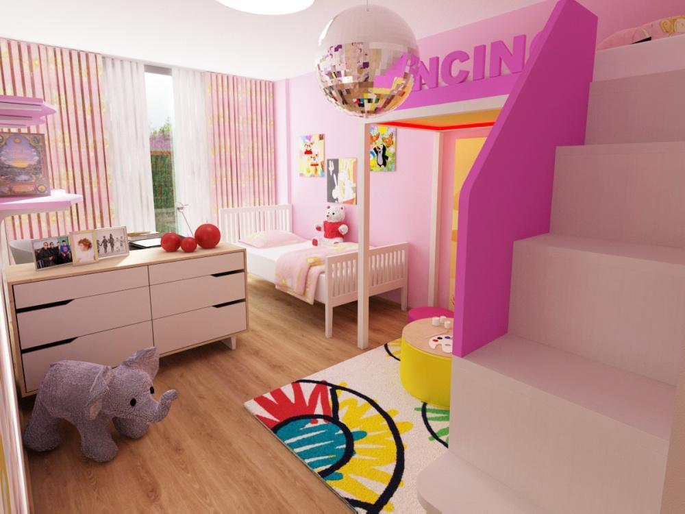 Dětský pokoj v růžové barvě - Domov ve stylu Feng Shui