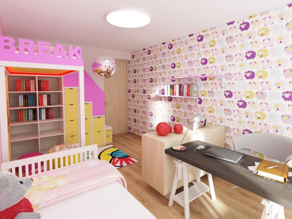 Dětský pokoj v růžové barvě - Domov ve stylu Feng Shui
