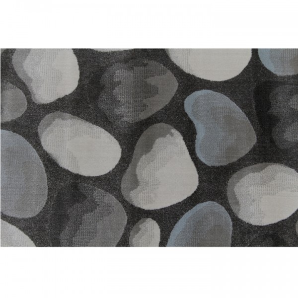 Koberec, hnedá/sivá/vzor kamene, 100x150, MENGA