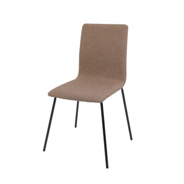 Jedálenská stolička, hnedá/čierna, RENITA
