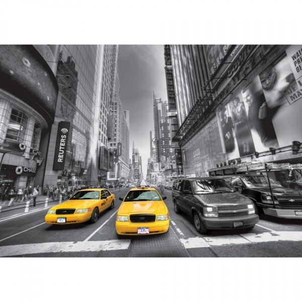 AG Art Fototapeta XXL Newyorské taxíky 360 x 270 cm, 4 diely