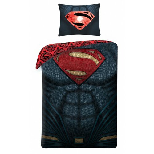 Halantex Bavlnené obliečky Superman 4003, 140 x 200 cm, 70 x 90 cm