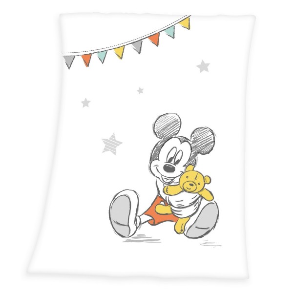 Herding Detská deka Mickey Mouse, 75 x 100 cm