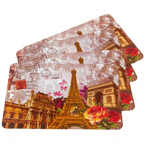 JAHU Prestieranie Paris, 30 x 45 cm, sada 4 ks