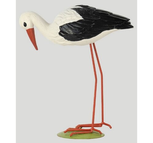 Záhradná dekorácia Bocian, 29 cm