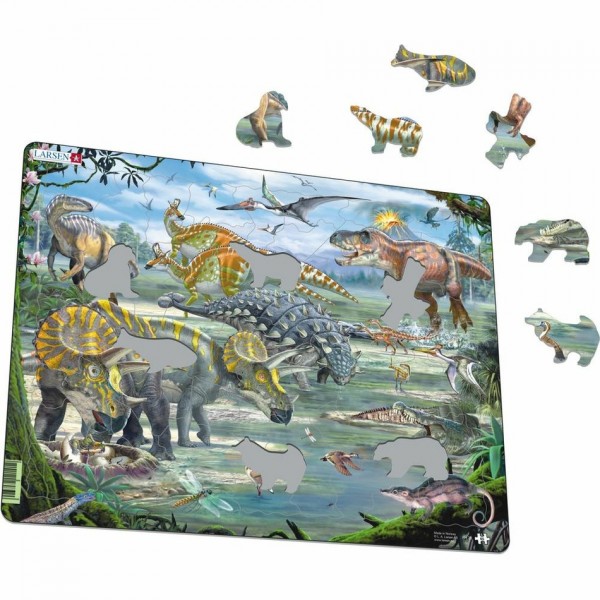 Larsen Puzzle Dinosaury, 65 dielikov