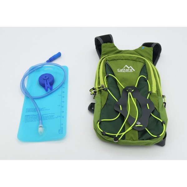 Batoh CATTARA 10l + 2l pitný vak GreenW
