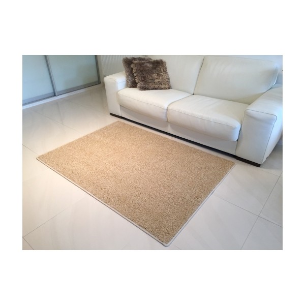 Vopi Kusový koberec Color shaggy béžová, 80 x 150 cm