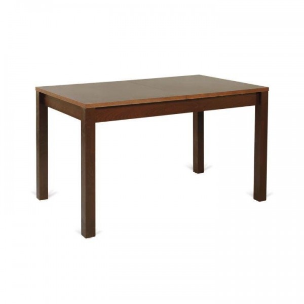 Jedálenský stôl, 128/168x75 cm, rozkládací, orech, ANGELO ST18