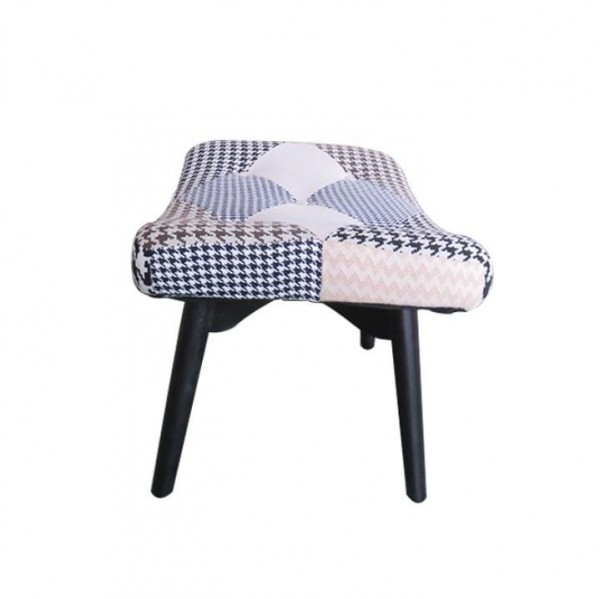 Dizajnová podnož, látka patchwork, PEPITO NEW TYP 5